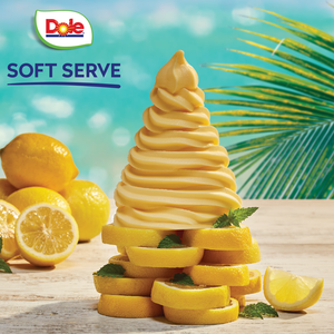 Lemon Dole Whip frozen yogurt at Dixie Nutrition