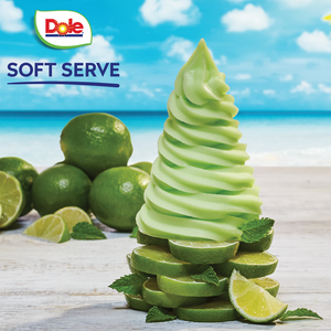 Lime Dole Whip frozen yogurt at Dixie Nutrition