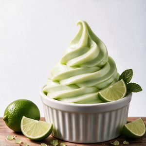 Lime frozen yogurt at Dixie Nutrition
