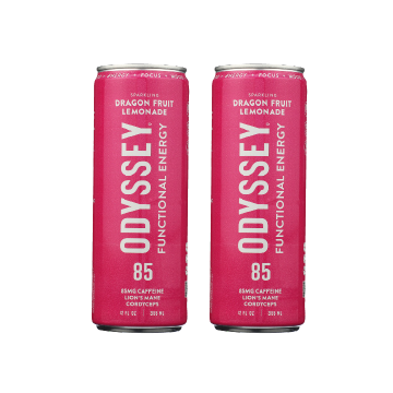 Odyssey Sparkling Energy Drink Selected Varieties