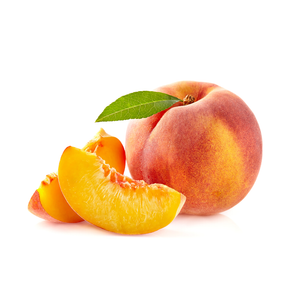 Peach frozen yogurt at Dixie Nutrition