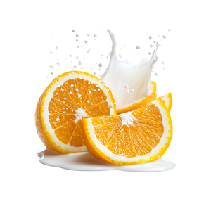 Orange Creme frozen yogurt at Dixie Nutrition