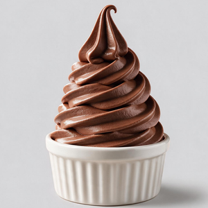 Vegan Chocolate frozen yogurt at Dixie Nutrition