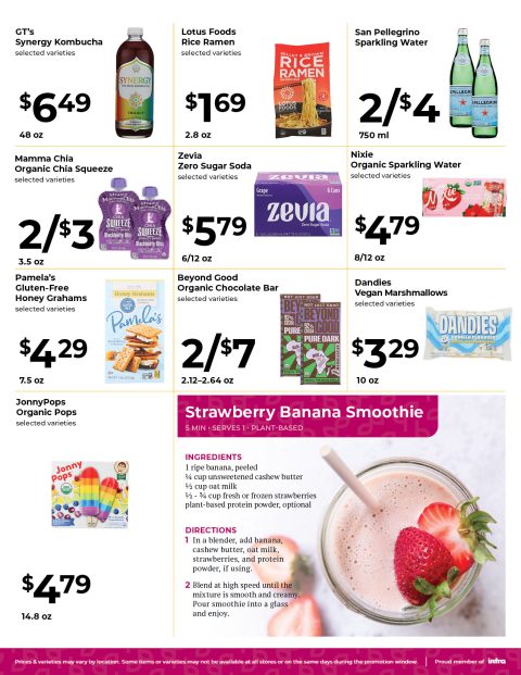 Dixie Nutrition monthly flyer, page 2 of 4